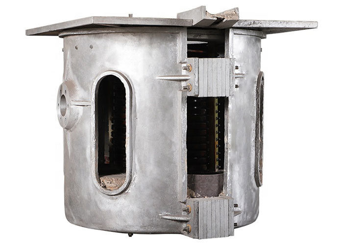 55 Mins / Batch Aluminum Induction Furnace 150kg Vacuum Ingot Furnace