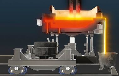 Computer Controlled Electric Plasma Arc Furnace Round Compressed Air System ISO Certification