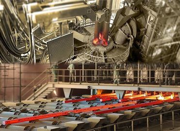 Commercial Electric Arc Furnace Flexible Smelting Furnace With Water Cooled Roof